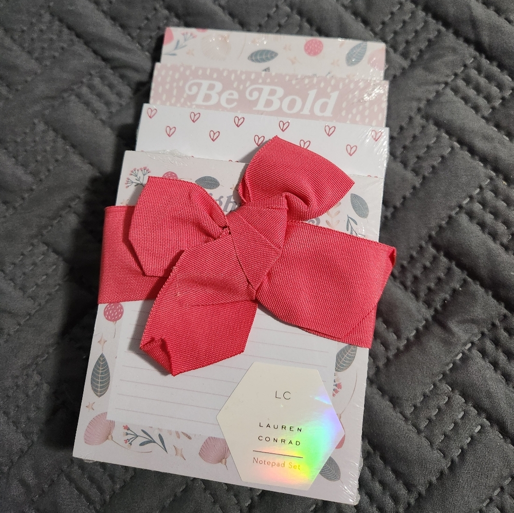 Lauren Conrad 4pk Notepads